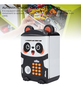 Panda Şeklinde ATM Şifreli Kumbara