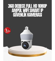 Gece Görüşlü Mobil Uygulamalı Akıllı Ampül Kamera