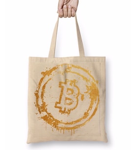Bitcoin Colors Bez Çanta Uzun Saplı