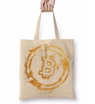 Bitcoin Colors Bez Çanta Uzun Saplı