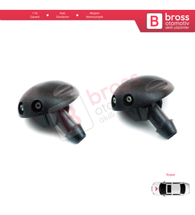 Renault Dacia Scenic Megane Logan Sandero Duster 7700846456 İçin 2 Adet Ön Cam Su Fıskiye Memesi