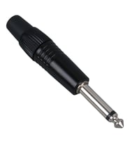Ayt Gitar Jack Canon Tipi Mono Nikel 6.3mm Mikrofon Ses Kablosu Soketi Girişi