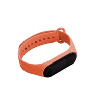 Xiaomi mi Band 3 Ve Mi Band 4 Silikon Kordon (Turuncu)
