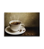 Fincan Kahve Kanvas Tablo YİY109