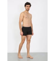 pilelistore- Erkek Pamuk Likralı Boxer Siyah