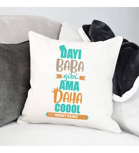 Kişiye Özel Coool Dayım İsimli Yastık