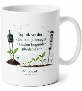 Tarım Teknolojileri Akıllı Seracılık Sensörler Kupa Bardak Hediye