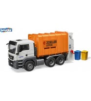 Bruder Man Tgs Çöp Kamyonu Turuncu Büyük Çöp Kamyonu BR03762 (Çok Renkli)