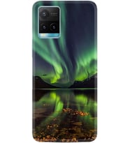 Vivo Y11S Y21S Y20 Y20S Y70 Kılıf Desemli Silikon Kuzey Işıkları 1327