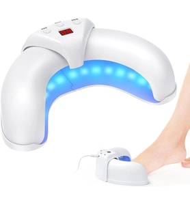 ShoptTech 36W Katlanabilir Işık Cihazı El ve Ayak Tırnağı İçin LED Fototerapi Lambası, USB Şarjlı