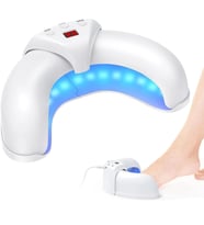 ShoptTech 36W Katlanabilir Işık Cihazı El ve Ayak Tırnağı İçin LED Fototerapi Lambası, USB Şarjlı