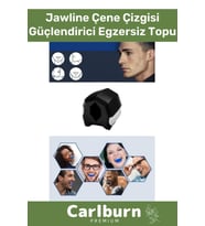 Özel Tasarım BPA İçermeyen Silikon Jawline Çene Çizgisi Güçlendirici Egzersiz Topu