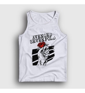 Presmono Unisex Beyaz Rose Avenged Sevenfold Atlet 386763tt