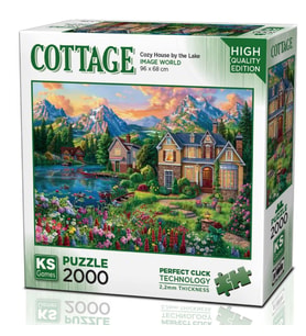 KS Games 2000 Parça Göl Kenarında Puzzle