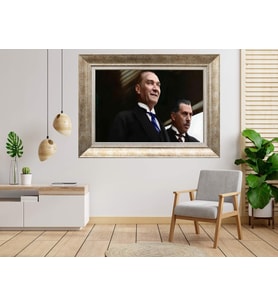 Gümüş Çerçeveli Tablo nb1300