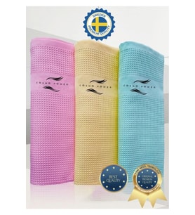 Mikrofiber Bez Sihirli 3 Adet 40×60''cm Mutfak Cam Ayna Bezi
