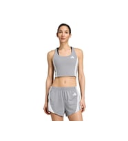Adidas ADIZERO ARCHIVE CTP W Kadın Koşu Crop Üst KH2316 Gri