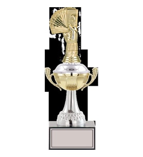 ODAK KUPA - Figürlü Kupalar - Briç Figürlü Kupalar FG-046 B - 32 cm
