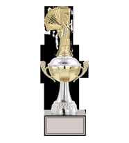 ODAK KUPA - Figürlü Kupalar - Briç Figürlü Kupalar FG-046 B - 32 cm
