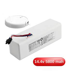 Tnl Xiaomi Mi Vacuum Mop 1c 2in1 Akıllı Robot Süpürge Için Batarya 14.8V 5800MAH Pil (Beyaz)