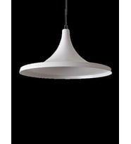 MYLİGHTS RETRO BEYAZ  İÇİ BEYAZ METAL SARKIT 36 CM (Siyah)