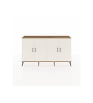 Arges Konsol 6 Raflı 4 Kapaklı 176x30x99 Çam-Aytaşı/Çam
