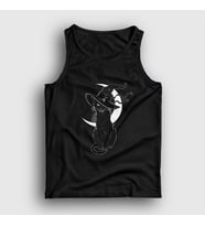 Presmono Unisex Siyah Halloween Cat Kedi Atlet 288223tt