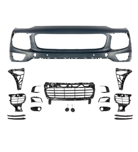 PORSCHE CAYENNE UYUMLU ÖN TAMPON KOMPLE 2015-2017