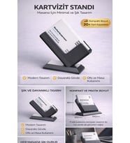 Masaüstü Kartvizitlik – Ofis İçin Modern Kartvizit Tutucu