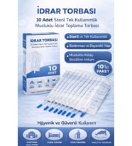 İdrar Torbası Steril İdrar Toplama Torbası 10 Adet