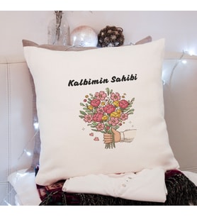 Sevgili ( Kalbimin Sahibi ) Tasarımlı Yastık