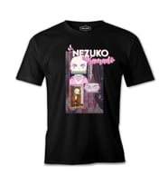 Nezuko Kamado Siyah Erkek Tshirt