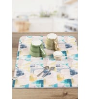 Baskılı Bulaşık Kurutma Matı 42x52 Cm Kurulama Bezi Örtüsü Mf-073