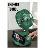 Mey İthalat® Soğutucu Vantilatör Telefon Standlı Mini Fan