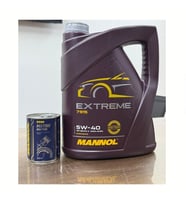 2025 Üretimli 5W40 5L Extreme Motor Yağı ve Motor Doctor Etkili Duman Kesici Katkısı