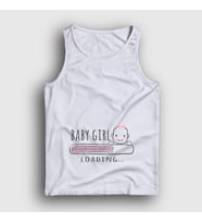 Presmono Unisex Beyaz Baby Girl Loading Yükleniyor Doğum Hamilelik Atlet 531431tt