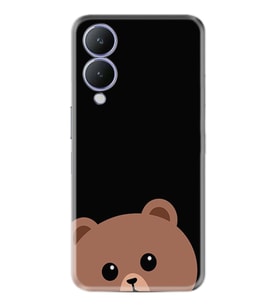 Vivo Y17S Kılıf Resimli Desenli Silikon Platinium Series Hello Bear 1905