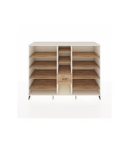 Kronos Dolap 11 Raflı 3 Çekmeceli  220x59x163 Aytaşı-Çam