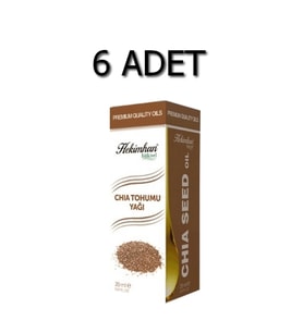 Chia Tohumu Yağı 20 Ml 6 Adet