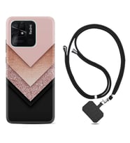 Xiaomi Poco X3 Pro M4 Pro X4 Pro C40 10C Kılıf Boyun Askılı Silikon Great Marble 1405