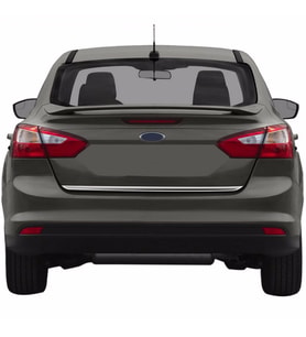 Ford Focus 3 Sedan Formlu Krom Bagaj Alt Çıta 2011-2017 Arası Pas