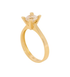 Cigold Tektaş Yüzük 14 Ayar Altın 1,65 Gr OA-K21501028828