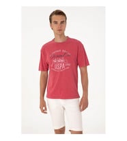 U.S. Polo Assn. D-Redıo Vişne Erkek T-Shirt 2106879