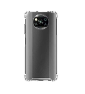 Xiaomi Poco X3 Kılıf Şeffaf Nitro Anti Shock Kapak (Renksiz)