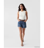 LCW Jeans İndigo Yüksek Bel Kadın Jean Şort