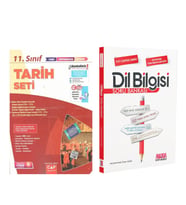 Çap Yayınları 11. Sınıf Tarih Anadolu Seti ve AKM Dil Bilgisi Soru Bankası Seti 2 Kitap