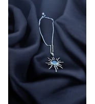 NobbyShop ASTROLOJİ GÜNEŞ KOLYE, GÜNEŞ FİGÜRLÜ ÇELİK KOLYE, TAROT GÜNEŞ KOLYE