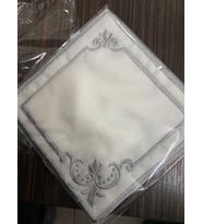 Kokteyl Peçetesi, Bardak Altlığı 6 Adet Sunum Peçetesi Gri