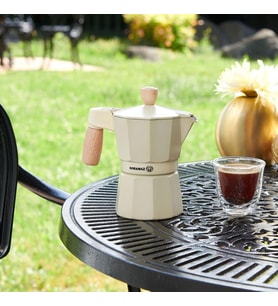 KORKMAZ A5571 ETNA MOKA POT 3 FİNCAN 150 ML BEYAZ