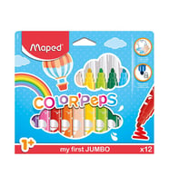 Maped Color'Peps Jumbo Keçeli Kalem 12 Renk 846020
